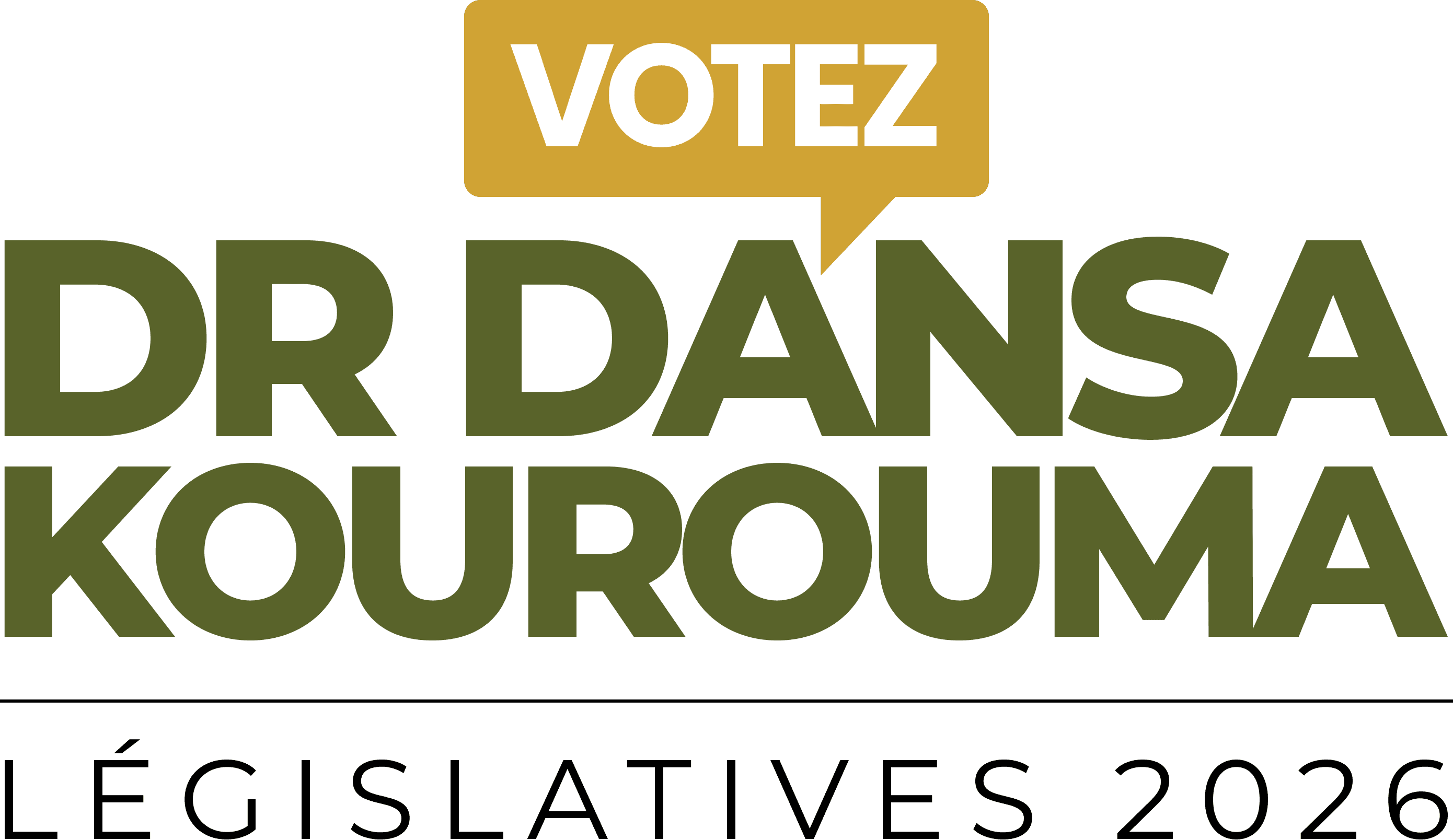 Votez Dr Dansa Kourouma - Législatives 2026